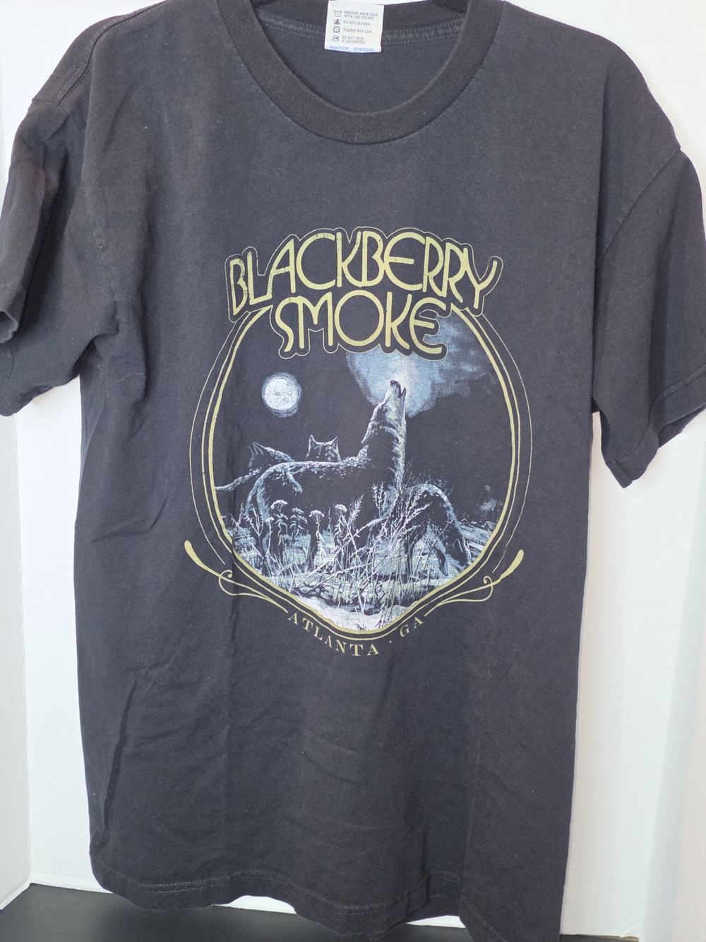 Blackberry Smoke Black Short-Sleeve Graphic Tee